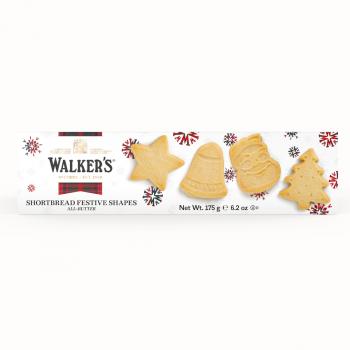 Shortbread Festive Shapes 175g Walkers Shortbread Ltd.